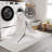 Machine Washable Austin Ivory/Beige Rug-1656556209