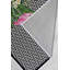Tapis d'entrée de qualité supérieure (3,3 x 4,9 pi), 100% polyester, hauteur de velours de 0,3 po | Pois antibactérien antidérapant en PVC | Lavable à la machine, impression numérique 3D | Idéal pour les salons, les entrées et la décoration int?