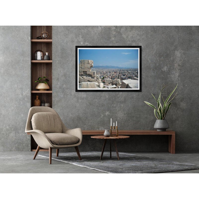 Acropolis Views II - Photographie avec cadre
