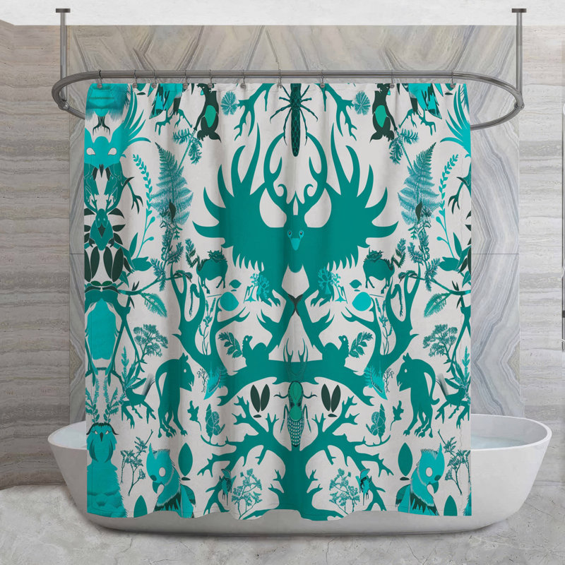 Rideau de douche Mythical Creatures, H 84 po x l 70 po