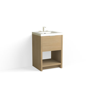Vista 24" W Freestanding Single Bathroom Vanity