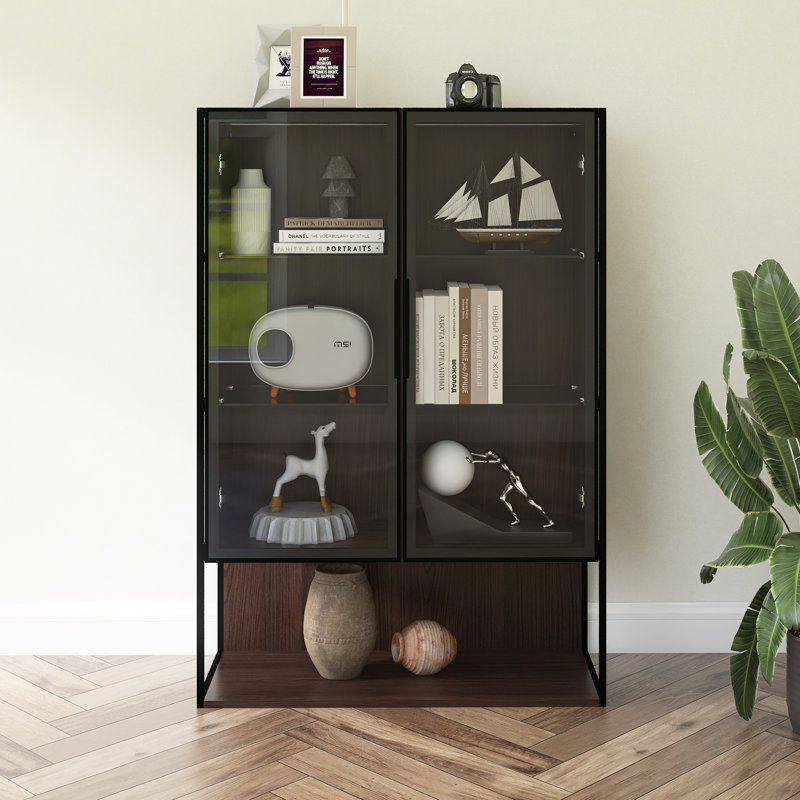 51.2'' Tall Lighted Display Cabinet