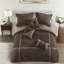 Cozy Polyester Queen Bedding Sets, Modern Lodge Style, Perfect For All Seasons
