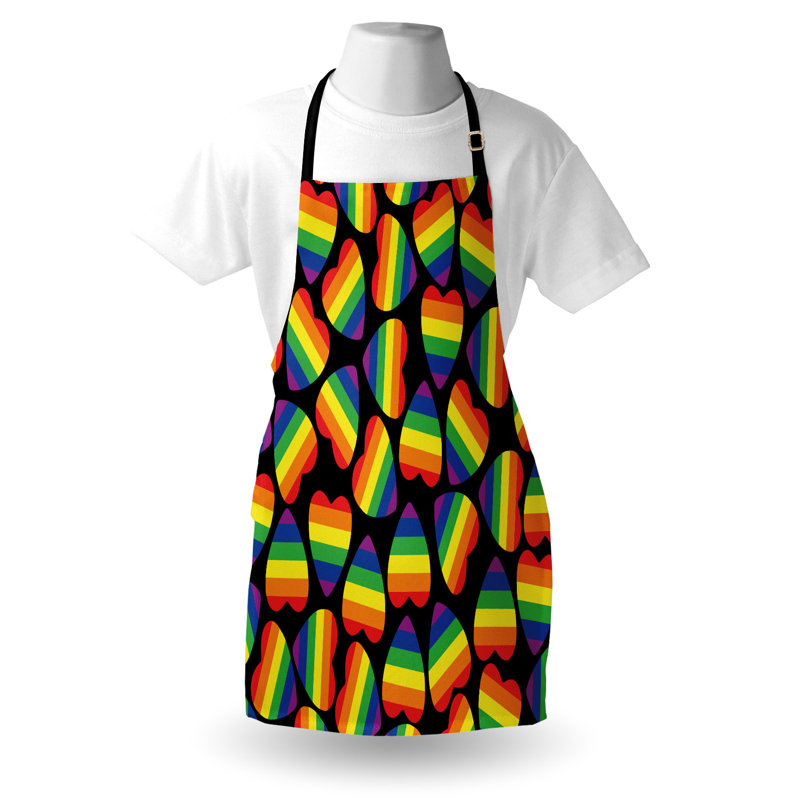 Multicolore, tablier unisexe