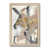 Natural Wood Single Picture Framed Paper