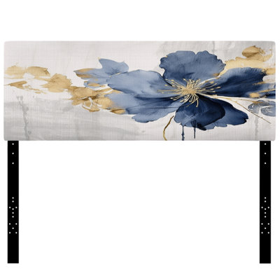 Arisbet - Floral Upholstery Panel Headboard