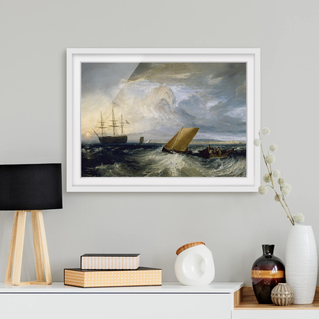 Gerahmtes Poster Sheer von William Turner