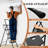 Folding Step Stool With Wide Anti-Slip Pedal, Sturdy Steel Ladder, Convenient Handrail, Lightweight, Portable Steel Step Stool