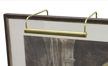 Frame Mounted, 7.5" H x 30" W x 8" D, Satin Brass
