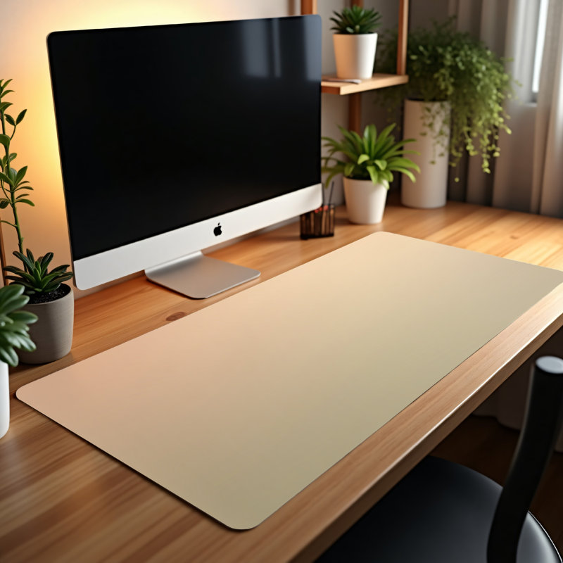 Polyester Desk Pad, 23.6x13.8