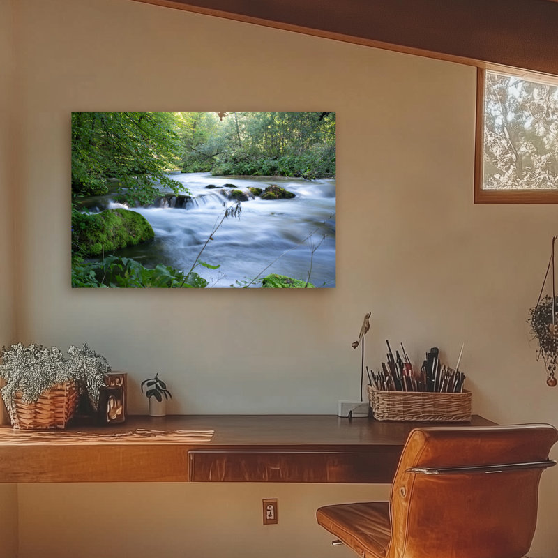 Chutes d'eau - art mural