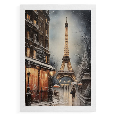 Christmas Holiday Art DLXVI - Impression sur toile seulement - NON-CADRE