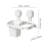 Cyanthia 8.8'' W Plastic Storage Rack
