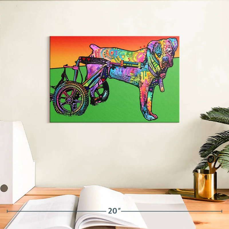 Brampt Ospa On Wheels, 8" H x 12" W
