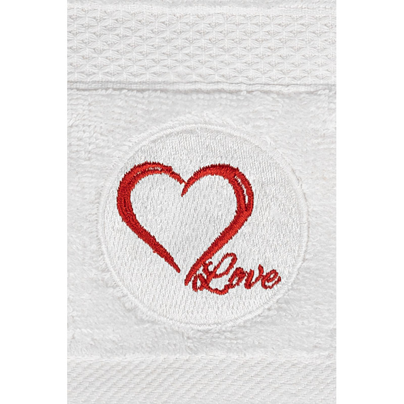 Essuie-mains en coton biologique de qualité supérieure, 19,7 po x 35,4 po | 100% coton, 520 g / m², lavable à la machine à 104 ° F | Doux, absorbant, écologique, blanc | Idéal pour la salle de bain, la cuisine et le spa, qualité luxueuse