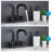 Bathroom faucet with 360 degree turn spout-115745017