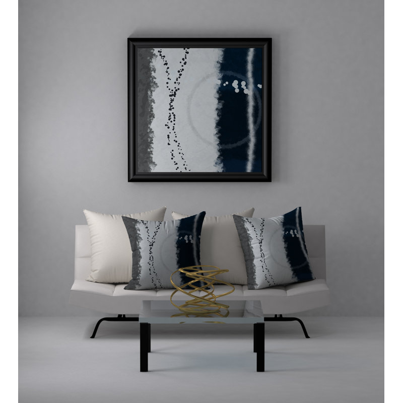 Housse de coussin décorative carrée/insert Safety, 18" x 18"