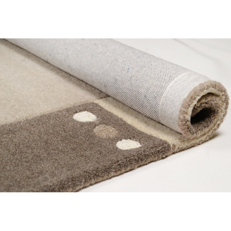 Damarion Wool Hand Woven Area Rug, Rectangular 70 x 140 cm