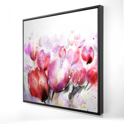"Tulipes abstraites et floues"