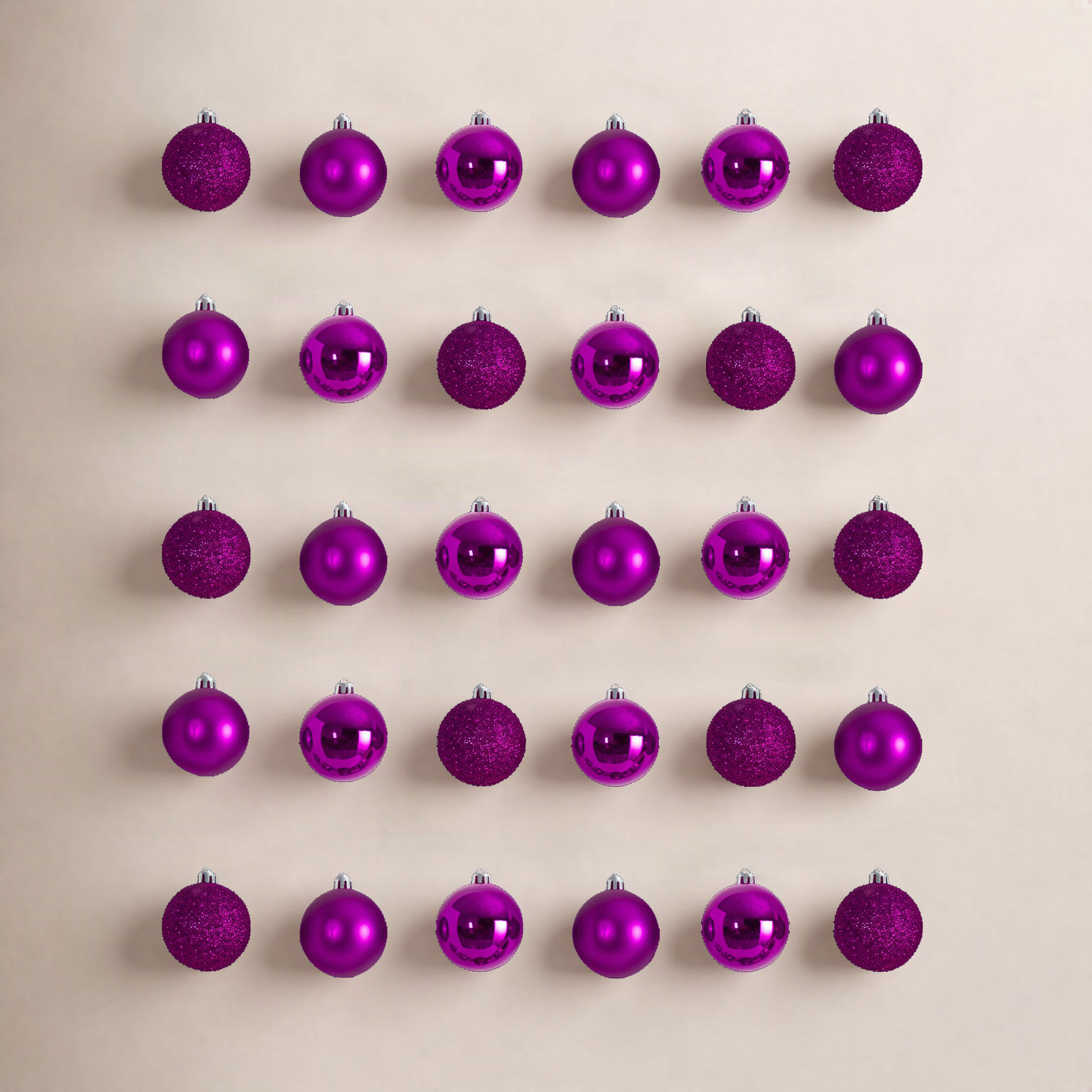 3" Shatterproof Bauble, Pink