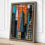 Urban Grid Modern - Wrapped Canvas-554682376-554682377