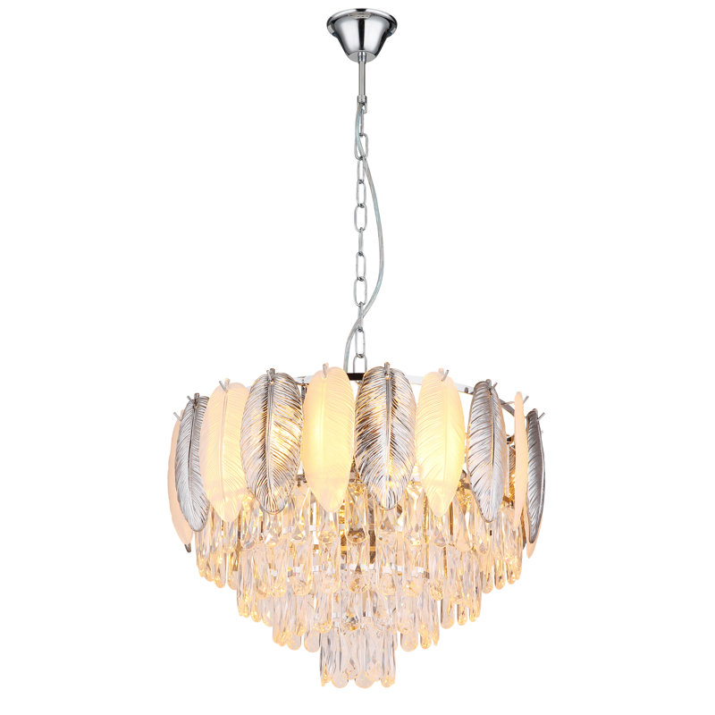 Laurium 9 - Light Chrome Pendant