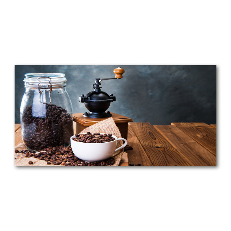 Coffee Grinder - Wrapped Canvas Print
