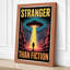Stranger Than Fiction Retro - Wrapped Canvas-72634133-72634141