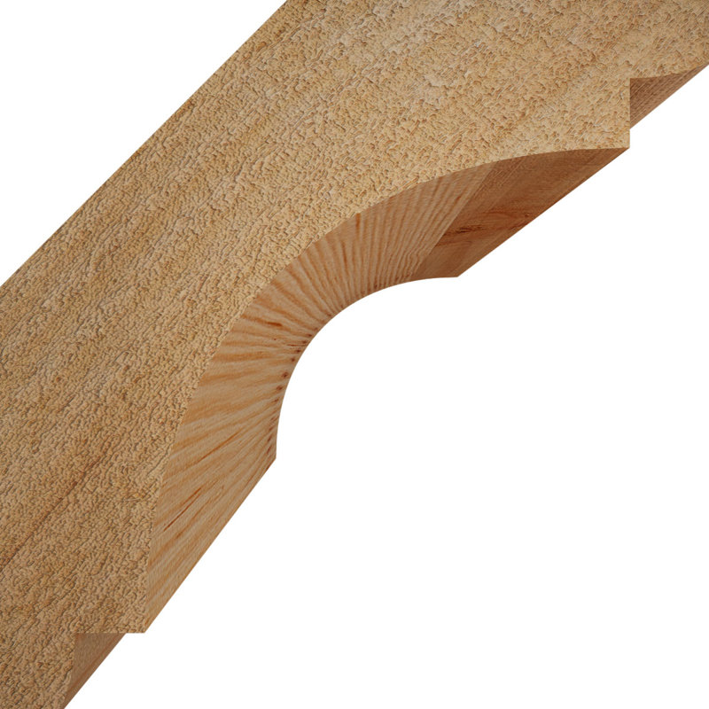 Attelle de genou olympique, Sapin de Douglas, Sciage brut, H 6 po x l 6 po x P 6 po