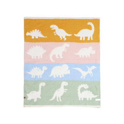 Children'S Multi-Colored Animal Pattern Luxury Soft Throw Blanket - MULTI