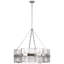 Solera 16 - Light Solid Brass Chandelier by Suzanne Kasler