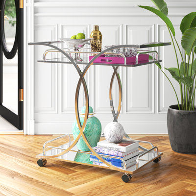 Ailsa Metal Bar Cart