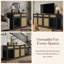 Ensemble de meubles de caisse pour chien de ferme 2 pièces avec armoire de rangement Gianna-131634895-132488294