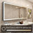 Edlun Bathroom Framed LED Mirror Anti-Fog With Dimmable Light Touch Sensor And Memory Function-1130875762-1130875770