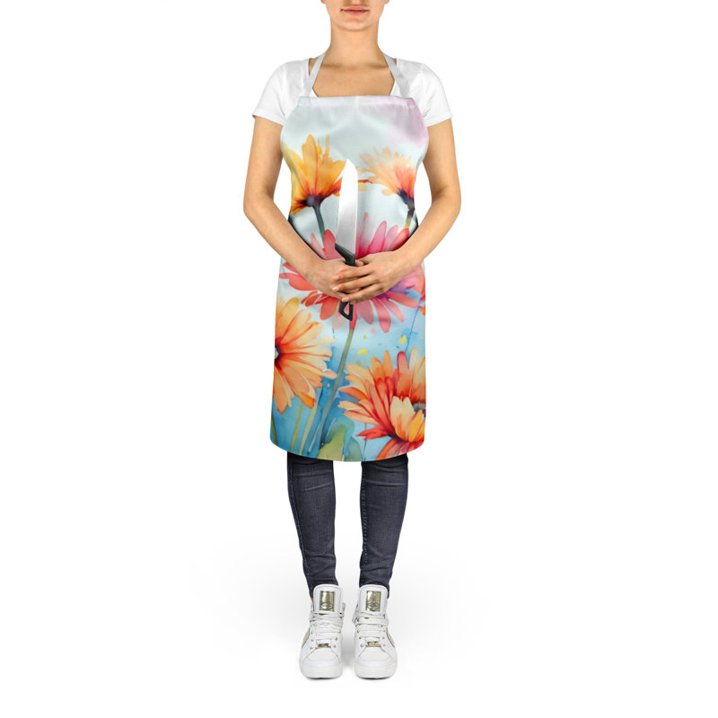 Floral Bib Apron