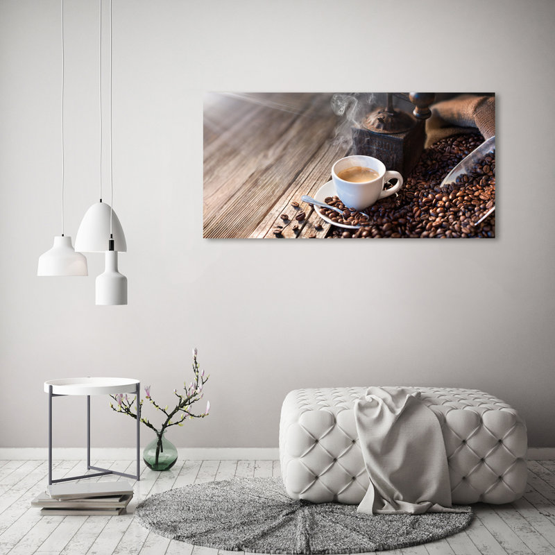 Morning Coffee - Wrapped Canvas Print