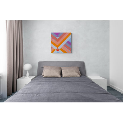 What's The Point Unframed Canvas Wall Art 30x30" by Catherine Newman