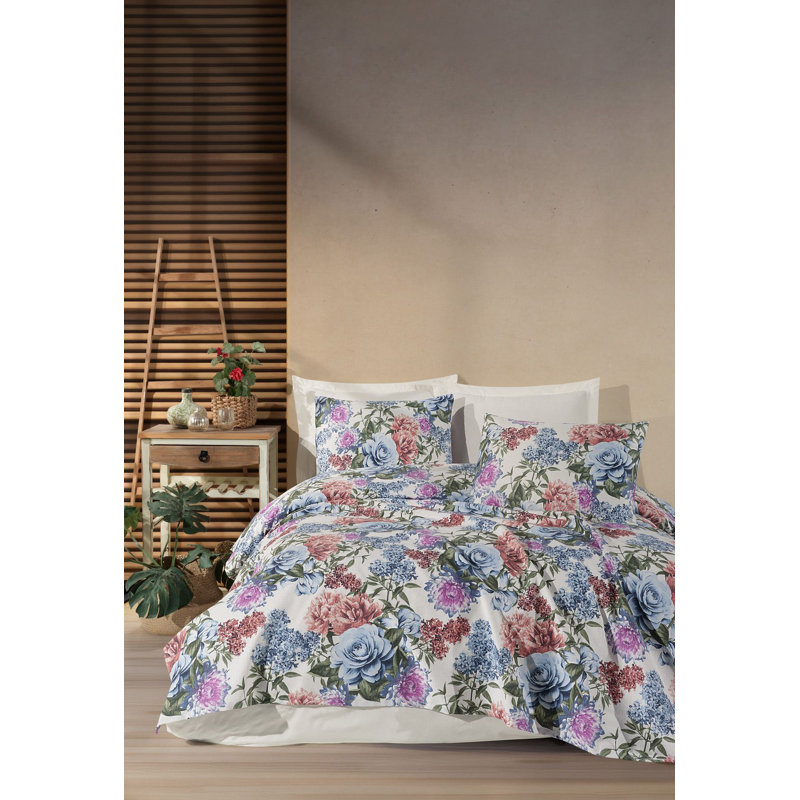 Premium Single Pique & Pillowcase Set, Blue | 100% Cotton Pique (63 x 91), 65% Cotton / 35% Polyester Pillowcase (20 x 28) | Machine Washable, 142 Thread Count, Soft & Durable for Comfortable Sleep