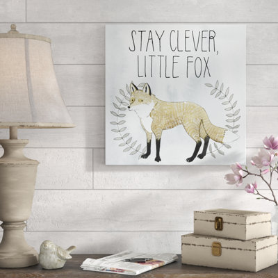 Forest Friends II - Wrapped Canvas Painting Print