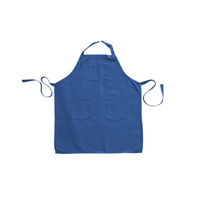 Solid Color Sunbrella Chef Apron, Sapphire