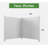50'' H x 50'' W Vinyl Fencing with 2 Panel(s) Included