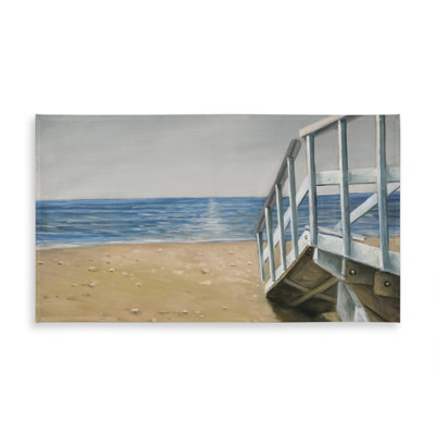 Seaside Landscape Tablecloth | Coastal Bedroom Decor