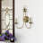Caughfield Steel Candle Wall Light-1827564646