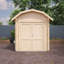 14x8w Alpha Barn | 28mm Log Cabin