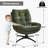 Jakirrah Upholstered Swivel Accent Chair with Ottoman-890605968