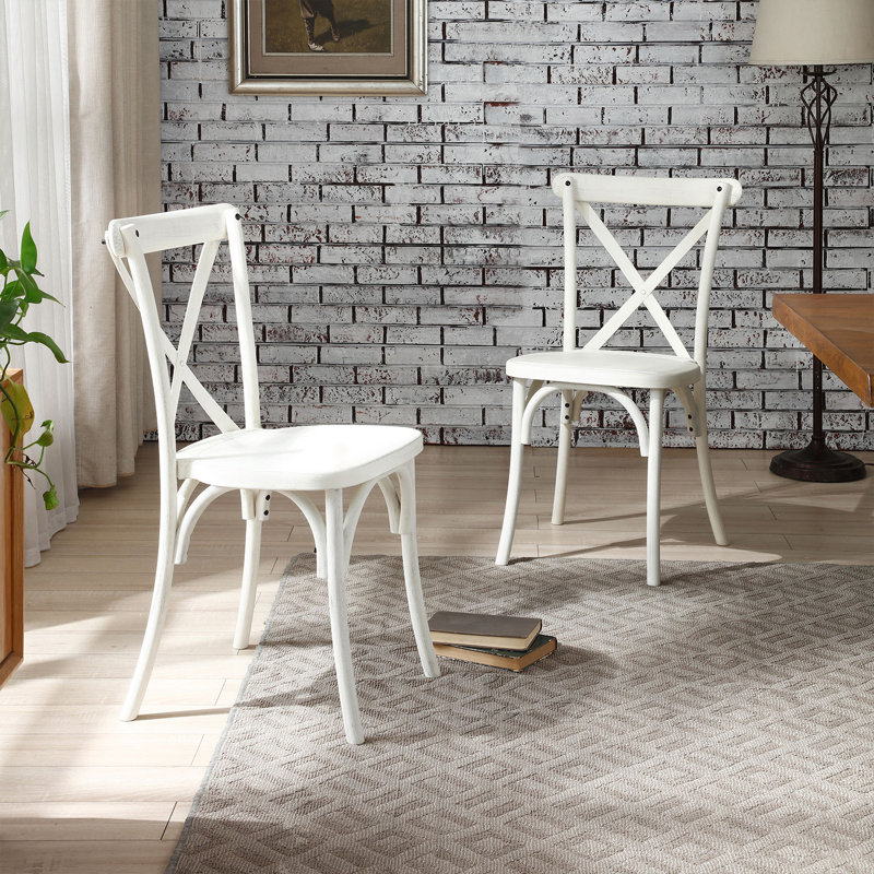 Chaise de salle à manger, Blanc