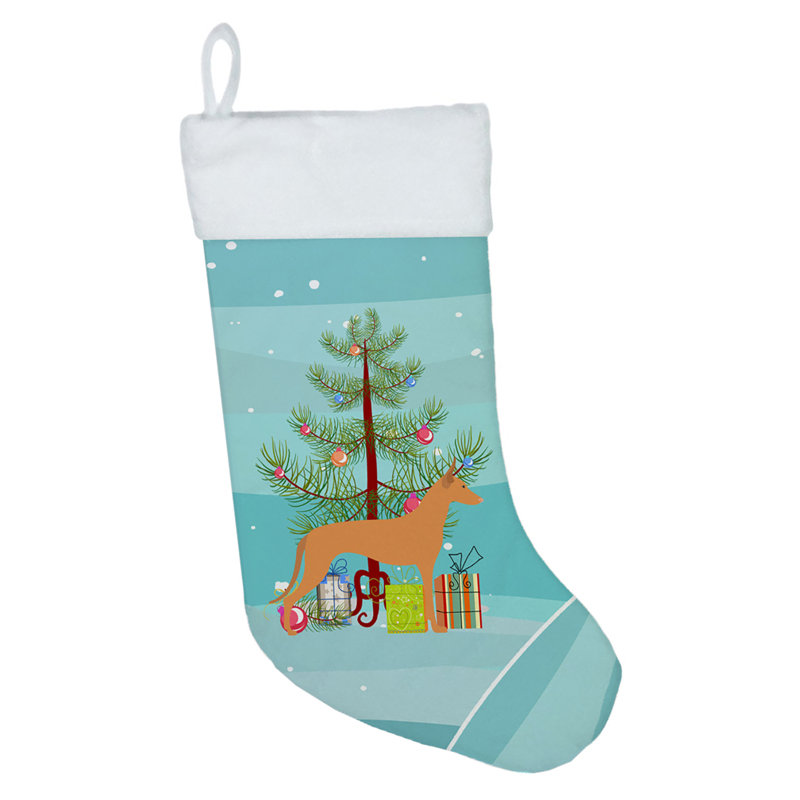 Chaussette de noël joyeux de noël, Chien du pharaon