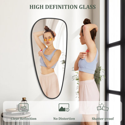 Miroir de décoration murale irrégulier