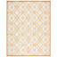 Maeve Geometric Hand Hooked Ivory/Tan Indoor / Outdoor Area Rug-16769267