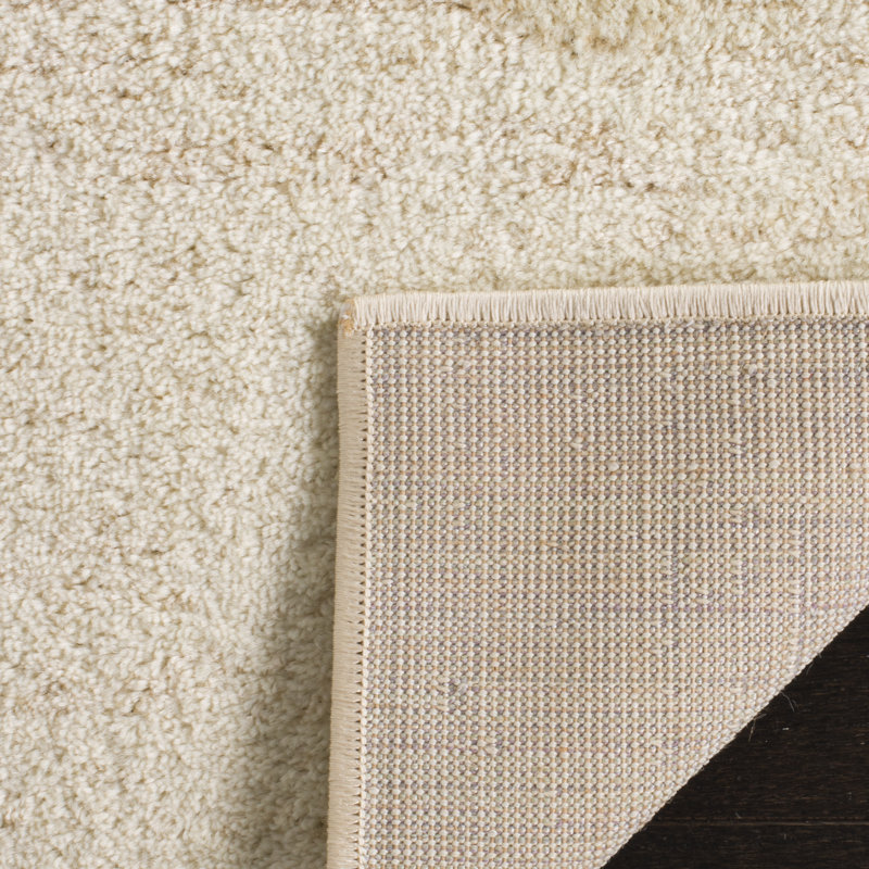 Hornsey Hooked Champagne/Cream Rug, Rectangle 155 x 229 cm